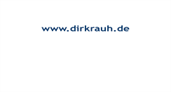 Desktop Screenshot of dirkrauh.de